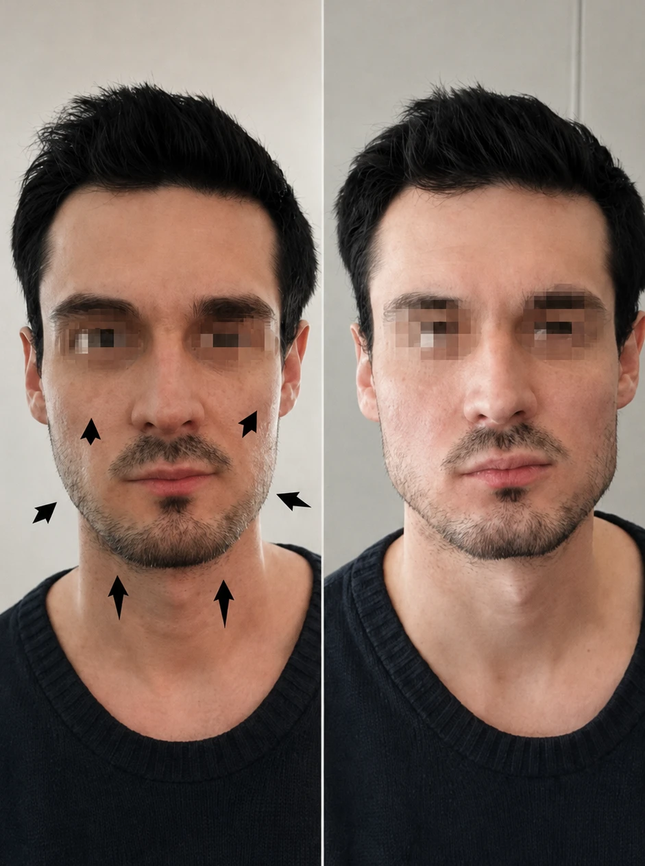 Masculinización facial